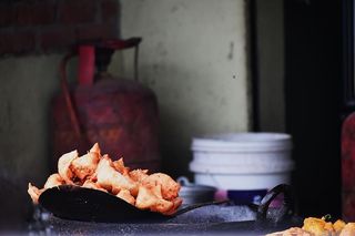 印度，新德里，萨莫萨，不可思议的印度，美食，墙纸，乐趣，美食