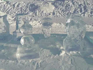 诺兰，冰雕，艺术，冬天，雪，冰，白色，冰冻