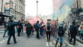 伦敦，英国，颜色，颜色，烟雾，英国，英国，*