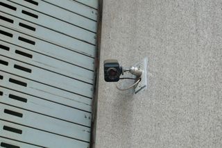 美国里士满，城市，车库，监控，花岗岩，电子，摄像机