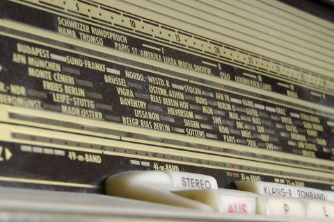 收音机，电子管，历史，收音机，电子管收音机，扬声器，变速器，调频，钥匙