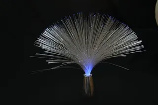 灯，玻璃纤维，光纤灯，照明，银，铬，光纤，led