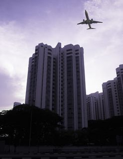 新加坡，东海岸公路，飞机，城市，城市景观，亚洲，建筑，街道