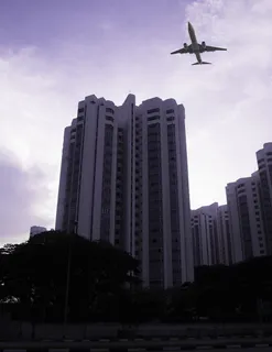 新加坡，东海岸公路，飞机，城市，城市景观，亚洲，建筑，街道