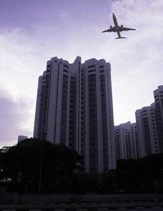 新加坡，东海岸公路，飞机，城市，城市景观，亚洲，建筑，街道