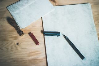 信件，信封，邮寄，请假，信息，纸张，信封，发送