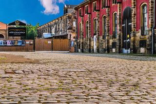 alter schlachthof dresden，德累斯顿，建筑，建筑外观，建筑结构，城市，建筑，街道