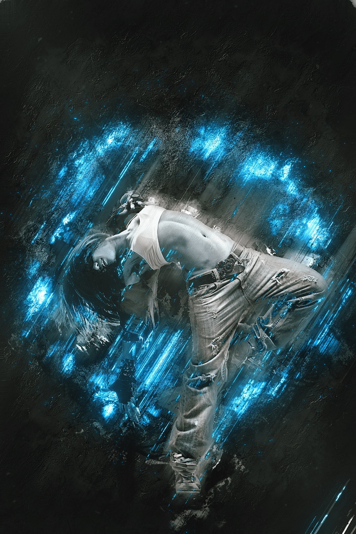 插图，女子舞蹈，女孩，年轻，女子，女性，嘻哈，舞者