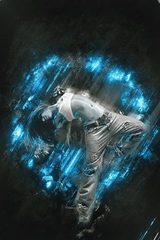 插图，女子舞蹈，女孩，年轻，女子，女性，嘻哈，舞者