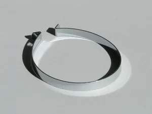 自行车支架，自行车夹，软管附件，自行车，软管夹，银，金属，柔性