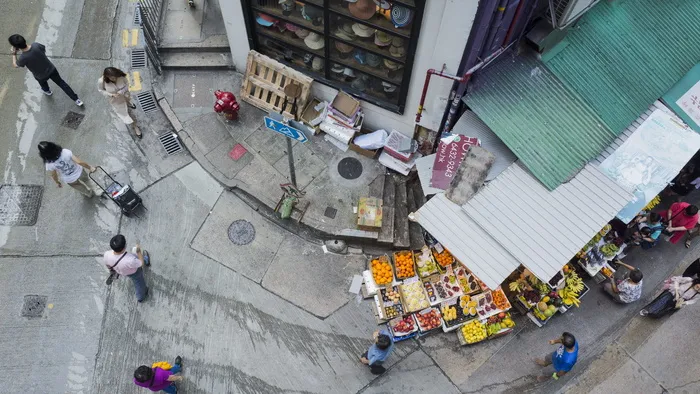 香港上空