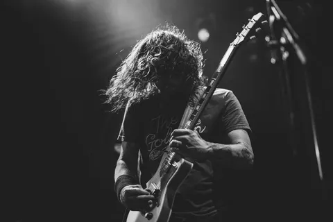 柏林, 德国, 丽都, 滚, 摇滚乐, 音乐会, 黑白, 酒吧