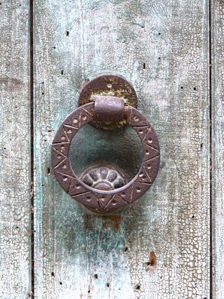 路路通，把手，风化油漆，工艺品，铁，门，锁