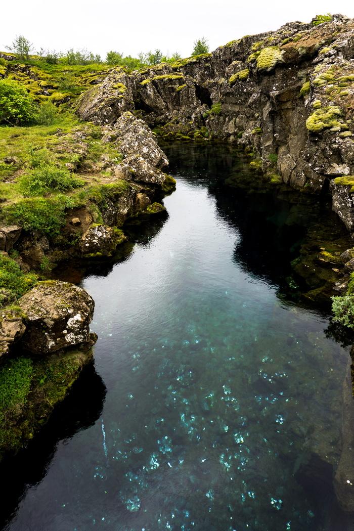冰岛、peningagjá、许愿、愿望、河流、金钱、白银、自然