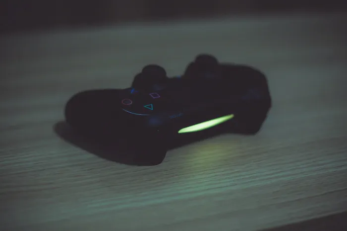 游戏机、控制器、视频游戏、游戏、室内、桌面、静物、特写