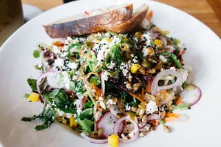 熟菜，食品，印度尼西亚，沙拉，膳食，盘子，菜肴，乌布