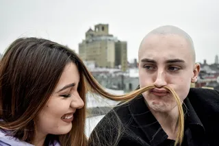 哈哈，搞笑，傻，傻男人，搞笑男人，情侣，可爱，可爱的情侣