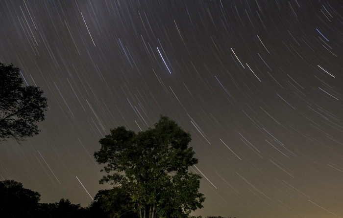 星星，夜晚，天空，黑暗，星星轨迹，天体摄影，星星空间，太空