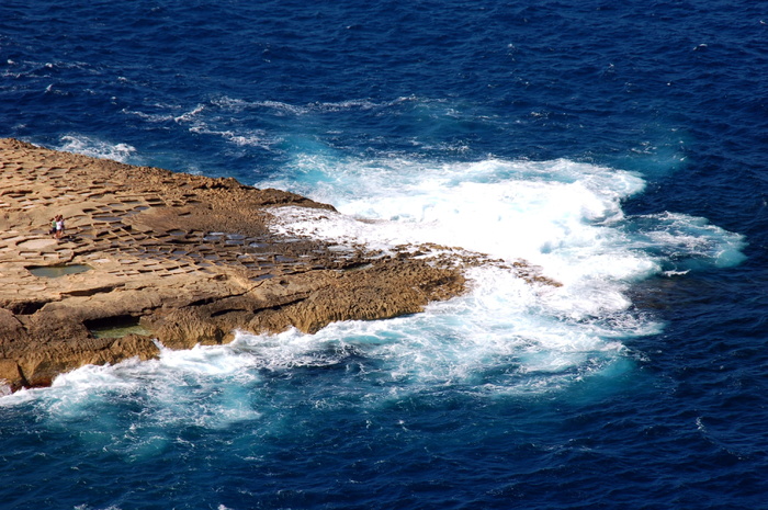 戈佐，马耳他，海，海岸，海，海岸，岩石海岸，冲浪，水