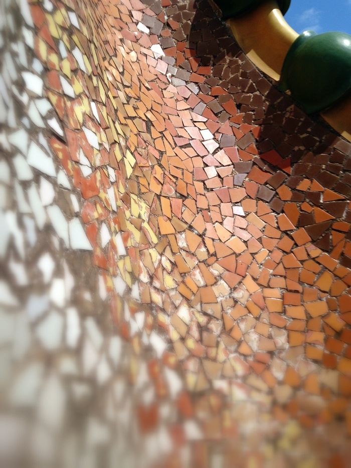 高迪, 巴特罗之家, 屋顶, 菜鸟图库, 选择性焦点, 真实的人, 身体部位, 一个人