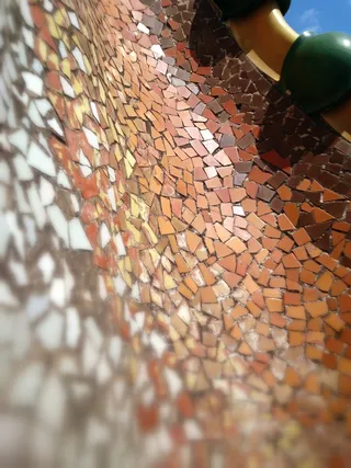 高迪, 巴特罗之家, 屋顶, 菜鸟图库, 选择性焦点, 真实的人, 身体部位, 一个人