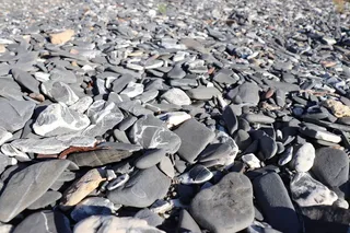 岩石，湖泊，自然，板岩，灰色，全框架，背景，没有人