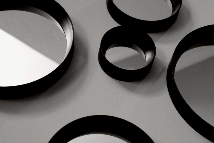 艺术，黑白，独特，抽象，建筑师，镜子，背景，壁纸