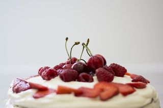 樱桃，蛋糕，蛋糕，甜品，甜点，极好的，馅饼，庆祝活动