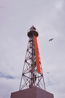 泽西岛，圣赫利埃岛，鸟，岛，灯塔，天空，极简主义，鸟