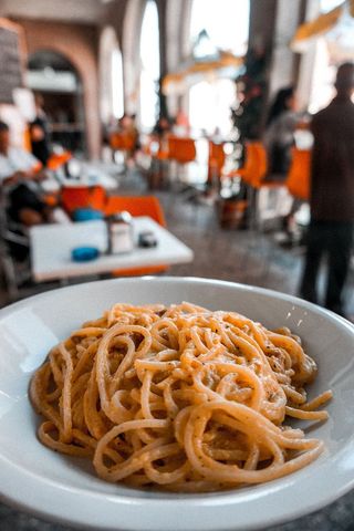 意大利，威尼斯，美味，饥饿，意大利食品，意大利面食，餐厅，平板食品