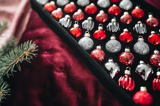 勃艮第圣诞装饰品