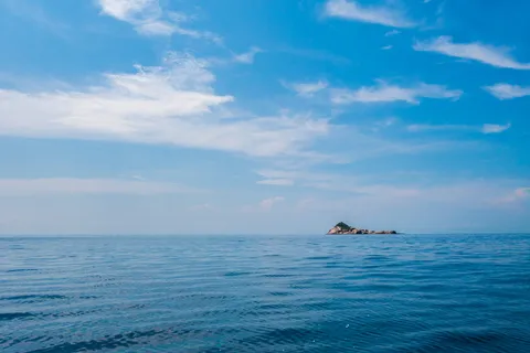 海洋，大海，无尽，自然，夏天，朔维特，天空，太阳