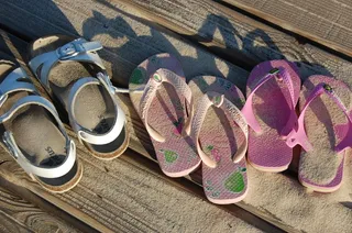 儿童凉鞋，凉鞋，小，夏天，时尚，海滩，童年，鞋类