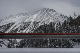瑞士，saas费，雪，冰，树，瑞士，冰柱，桥
