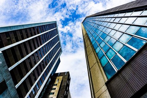 建筑、办公楼、高层建筑、建筑、城市、城镇、城市、大厦