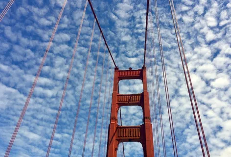 美国，旧金山，金门大桥，墙纸，高清，云，天空，蓝色