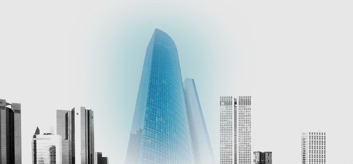 建筑，大型，玻璃，城市，当代，摩天大楼，钢铁，现代