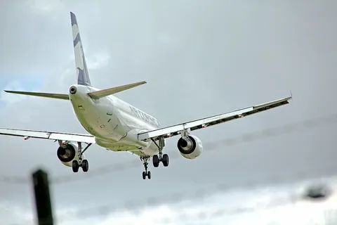 客机，航空，选择性，聚焦，摄影，飞行，飞机，运输