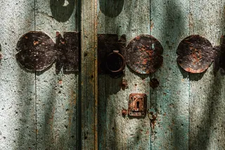 锈、锁、门、字、把手、孔、青铜、香料