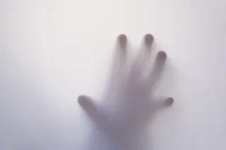 手印、焦虑、恐惧、神秘、神秘、鬼魂、灵性、愤怒