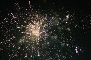 烟花、爆炸、灯光、篝火、11月5日、节日、庆典