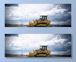 白色，卡特彼勒前装载机中部，地块，推土机，cat，963f，卡特彼勒，工程机械