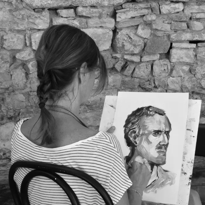 女人,标志,绘画,艺术家,艺术,画家,肖像,艺术品 女人,标志,绘画,艺术家,艺术,画家,肖像,艺术品