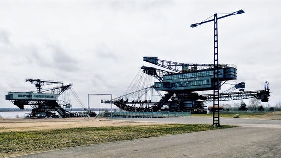 机械，工业，布劳克勒巴格，露天采矿，工业厂房，工业纪念碑，褐煤开采，机械