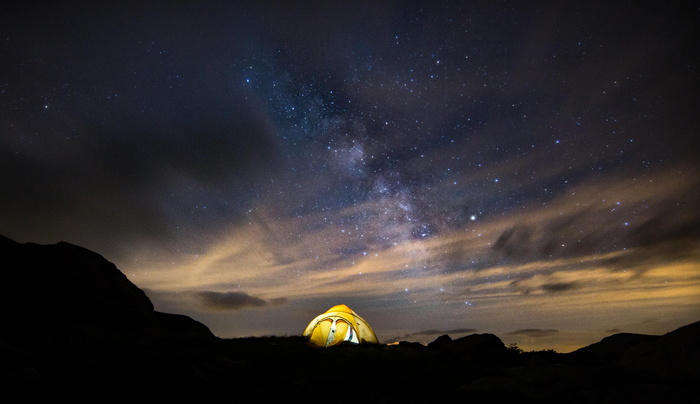 夜，星星，牛奶路，空间，星星，风景，天空，星星-空间