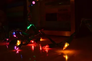 美国，spotsylvania县，节日灯光，深色，颜色，颜色，颜色，灯光