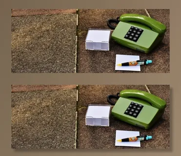 绿色、有线、电话、旁边、黑色、蓝色、单击笔、电话