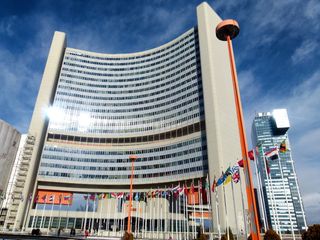 维也纳，奥地利，城市，城市，塔楼，建筑，建筑，旗帜