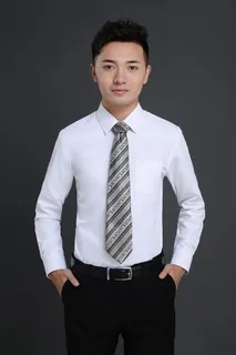 商业、帅气、肖像、男士、领带、时髦、四分之三长度、摄影棚拍摄