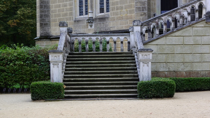 楼梯，楼梯，schwarzenberk陵墓，哥特式复兴，新哥特式建筑，schwarzenberg，domanín，třeboň